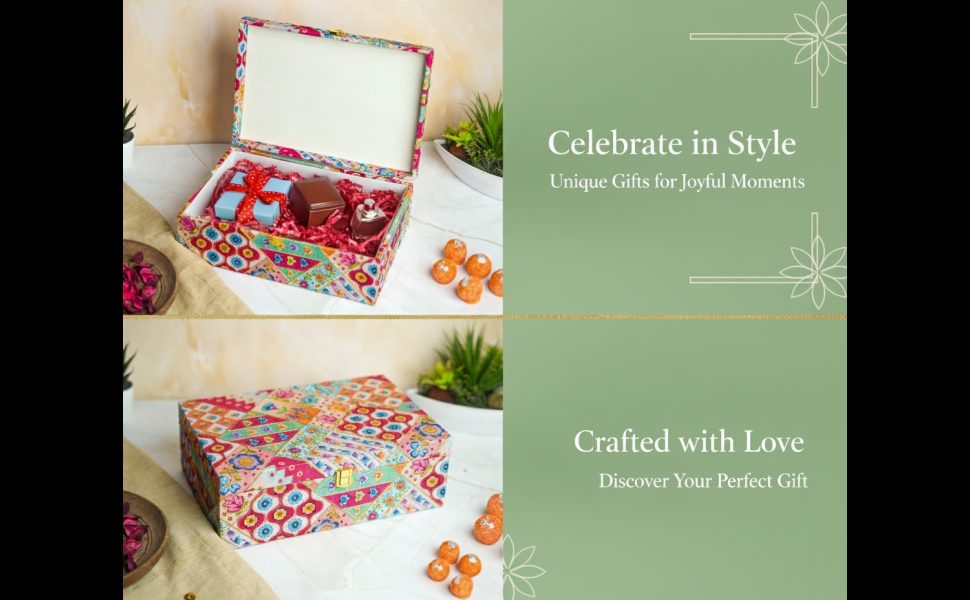 Personalised Gift Box project design for The Bling Global by Robinson Methri