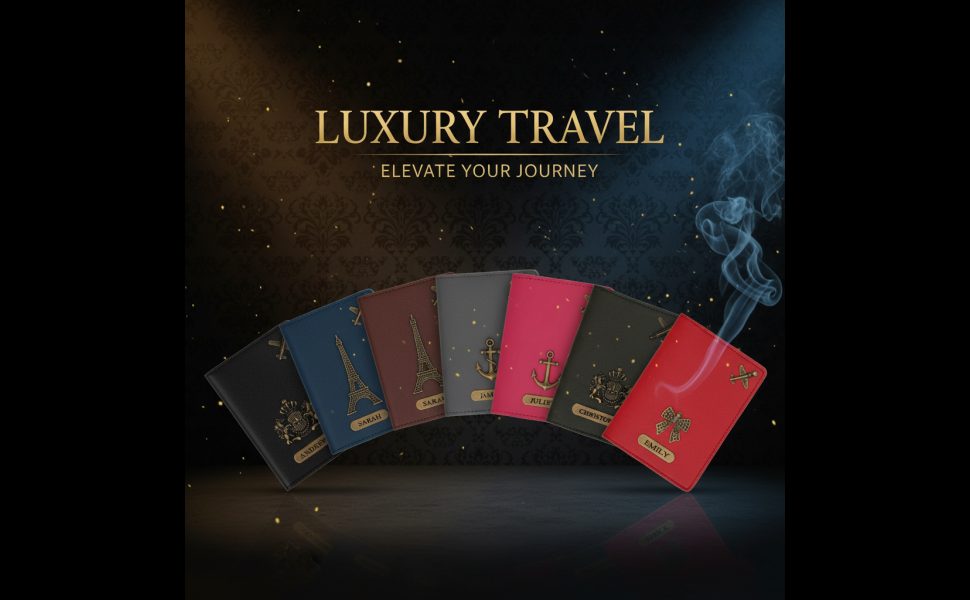 Passport Cover project design for The Bling Global by Robinson Methri